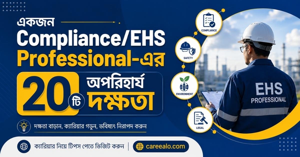 একজন Compliance/EHS Professional-এর ২০টি অপরিহার্য দক্ষতা